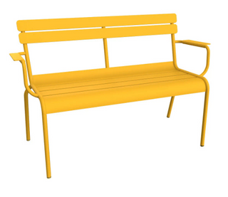 Luxembourg 2 - Seater Garden Bench-Outdoor meubilair-FERMOB-Buro International