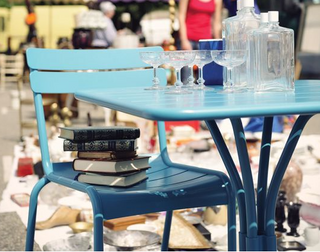 Luxembourg High Pedestal Table-Outdoor meubilair-FERMOB-Buro International