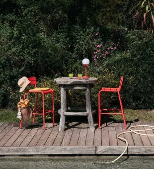 Luxembourg Bar Chair-Outdoor meubilair-FERMOB-Buro International