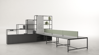 Atelier bookshelves-Rekken-FANTONI BELGIUM NV-Buro International