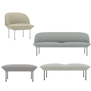 Oslo Sofa-Zitbanken-MUUTO A/S-Buro International