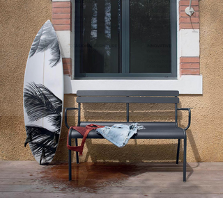 Luxembourg 2 - Seater Garden Bench-Outdoor meubilair-FERMOB-Buro International