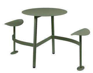 Bolder 2-Seat Rond Table-Outdoor meubilair-FERMOB-Buro International
