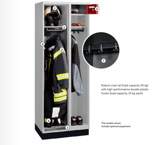 Fire department cabinet