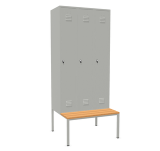 Clothes locker + bench