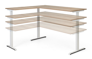 Flex 3+ corner workstation