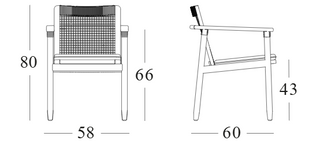 David dining armchair