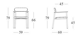 freya dining armchair