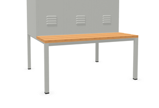Clothes locker + bench