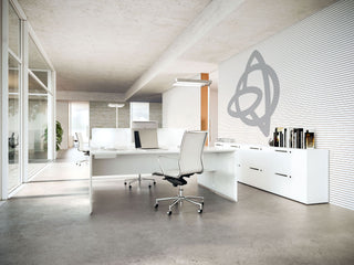 Quaranta 5 single desk-Bureautafels-FANTONI BELGIUM NV-Buro International