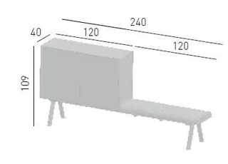 Low Cabinet 2027 2 seats