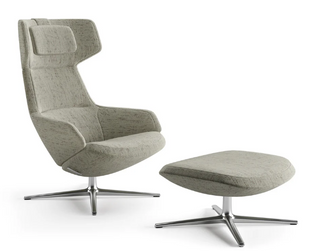 Aston Club Footrest-Lounge stoelen-ARPER S.P.A.-Buro International