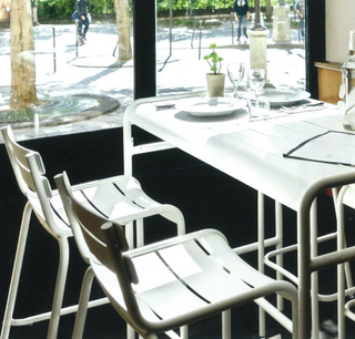 Luxembourg High Table-Outdoor meubilair-FERMOB-Buro International