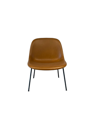 Fiber Lounge Leather Chair