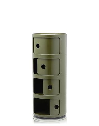 Componibili Classic 1969-Opbergkasten-KARTELL S.P.A.-Green-4 laden-Buro International