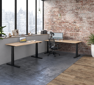 Alto bureau manager assis-debout 155x90