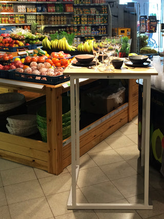 Kubo Smart Alu table haute
