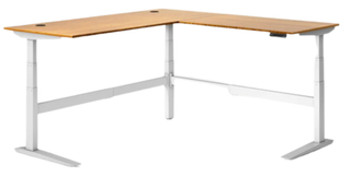 Jaswig sit-stand corner desk