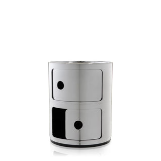 Componibili Metal-Opbergkasten-KARTELL S.P.A.-Chromed-2 laden-Buro International
