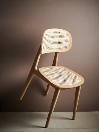 Titus dining chair cane seat