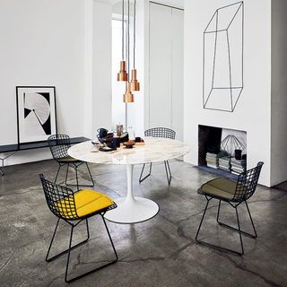 Bertoia Side Chair with seat pad-Stoelen-KNOLL INTERNATIONAL NV-Buro International