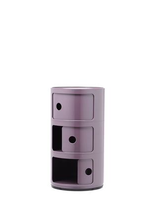 Componibili Classic 1969-Opbergkasten-KARTELL S.P.A.-Violet-3 laden-Buro International