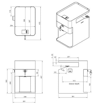 Addit desktop locker