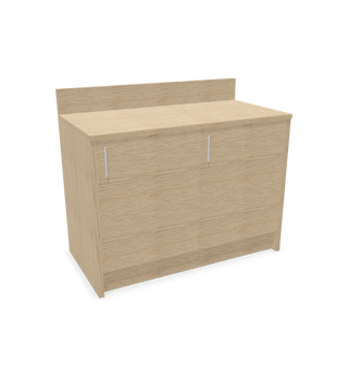 Vue de configuration de la tisanerie Buronomic Oasys de 125,5 cm