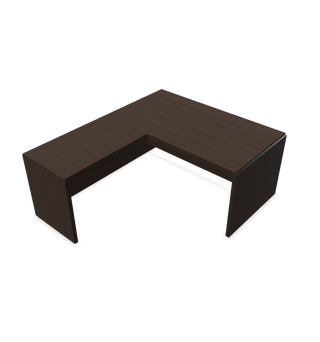 Asset desk with return top